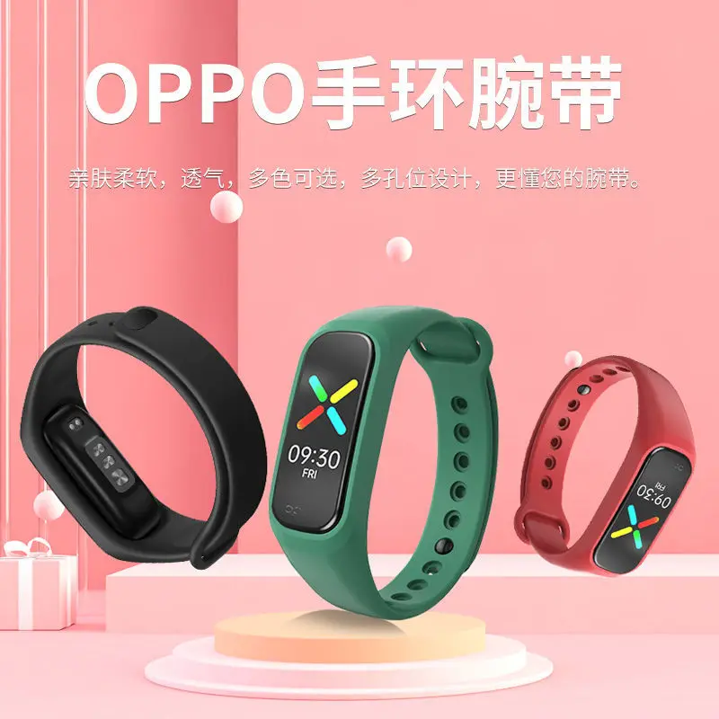 Original new Silicone Watch Strap Watchband for OPPO band EVA Edition smartwatch Sport Wristband Bracelet belt For Oppo band EVA
