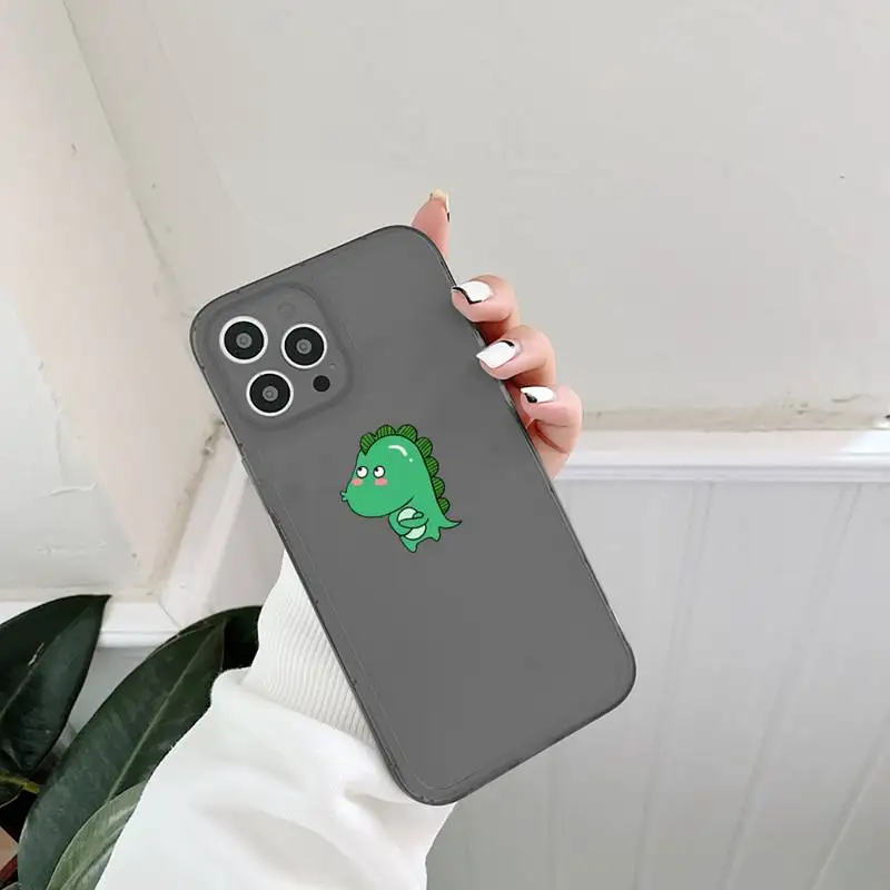 Креативный симпатичный чехол для телефона с динозавром iPhone 13 12 11 8 7 se 2020 pro X XS XR MAX