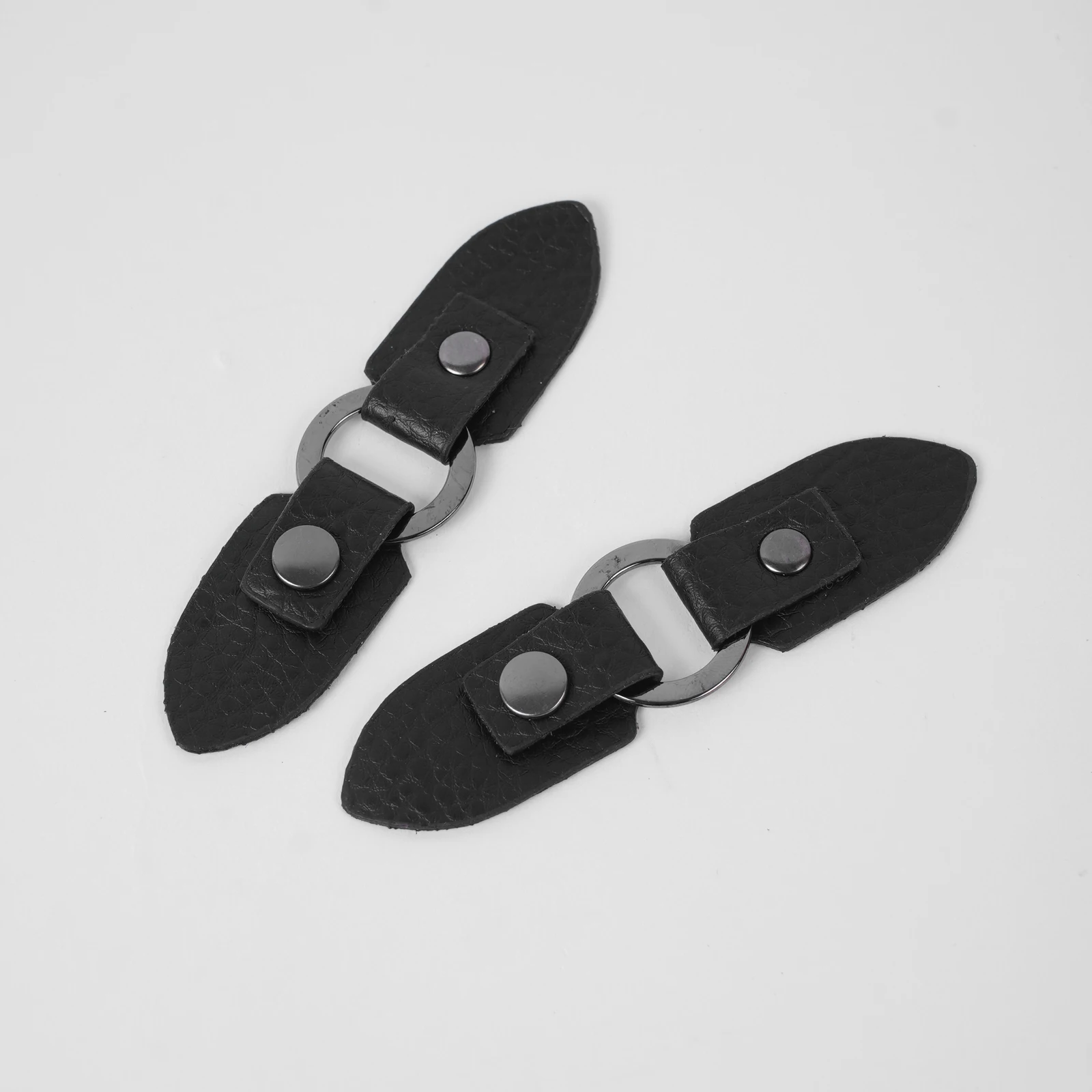 

2 металлические застежки, Пряжка для кожаного ремешка, кнопки для украшения пальто, аксессуары для одежды, винтажная кожаная пряжка