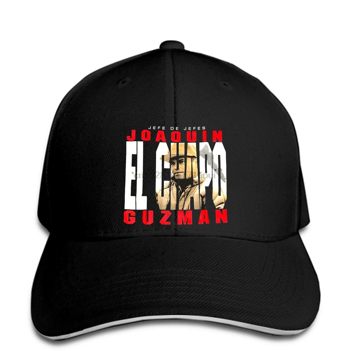 Бейсболка El Chapo бейсболки Хоакин Гузман Jefe De Jefes однотонные с логотипом мужские