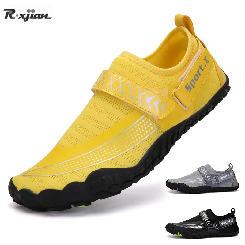 Quick-drying Water Shoes Unisex Beach Socks Five-finger Barefoot Sports Shoes Men Swimming Diving Fishing Water Sports Shoes