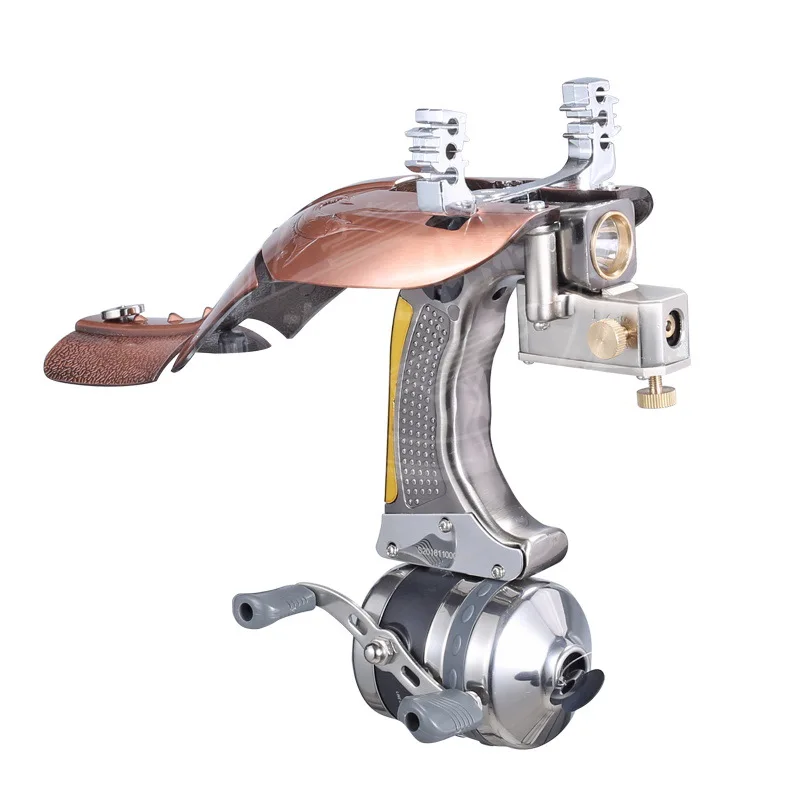 

New Fishing Dart Steel Ball Slingshot One-Piece Alloy Steel Bow Head Laser Sights Outdoors Hunting Shooting Catapult Tools