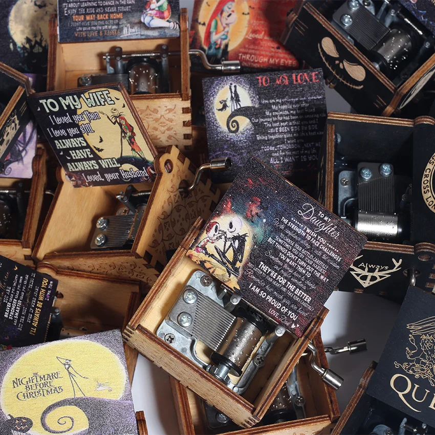 Музыкальная шкатулка в стиле парка Юрского периода Хэллоуин с надписью You Are My