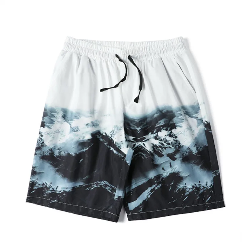 

2021 летние пляжные шорты, Мужская одежда для плавания, быстросохнущие сексуальные плавки, мужские шорты для плавания, мужские шорты для плав...