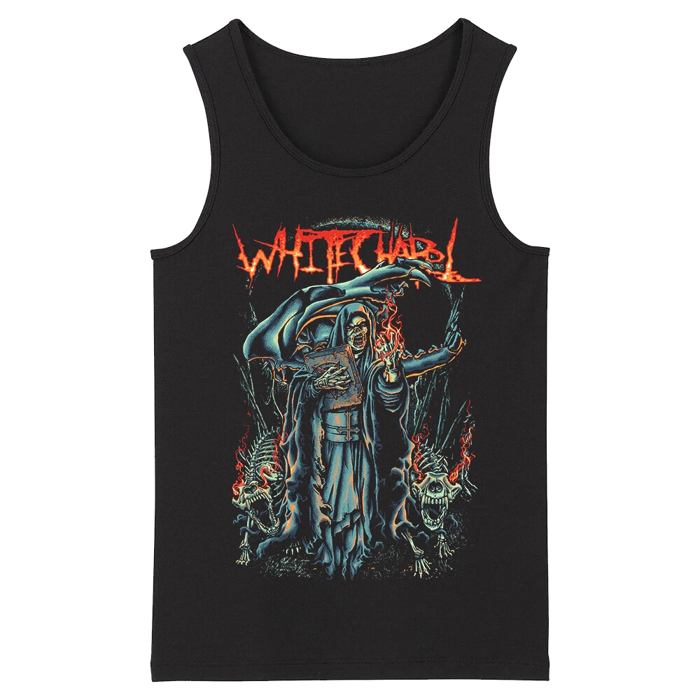 Черные мужские топы кровоhoof whitechpapel Deathcore рок группы|Майки| |