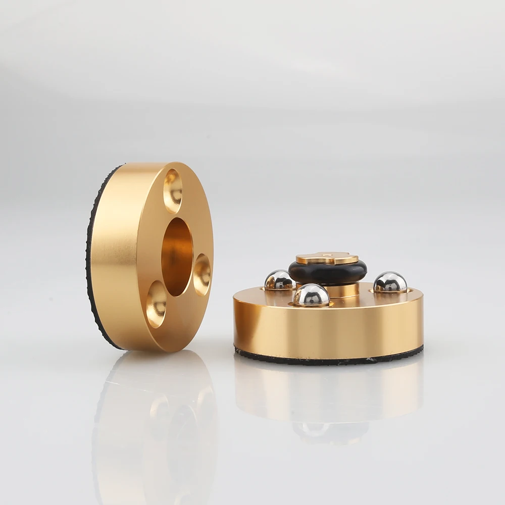 4Pcs HIFI Audio Speakers Amplifier Chassis beads Anti-shock Shock Absorber Foot Pad Feet Pads Vibration Absorption Stands