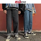 Мужские рваные джинсы LAPPSTER, синие джинсовые брюки-хип-хоп в Корейском стиле, 2019
