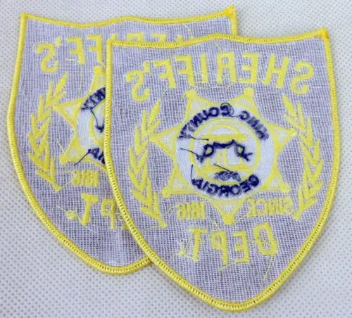 Tomwang201. Пара Ходячие мертвецы король округ шерифа железная нашивка костюм для