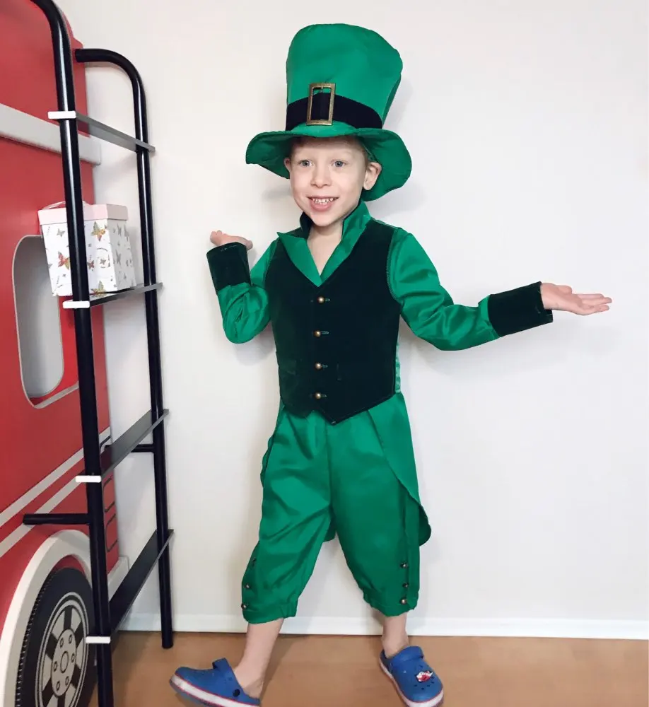 Новый Лепрекона Маленький мальчик ирландская сказка Классический народный