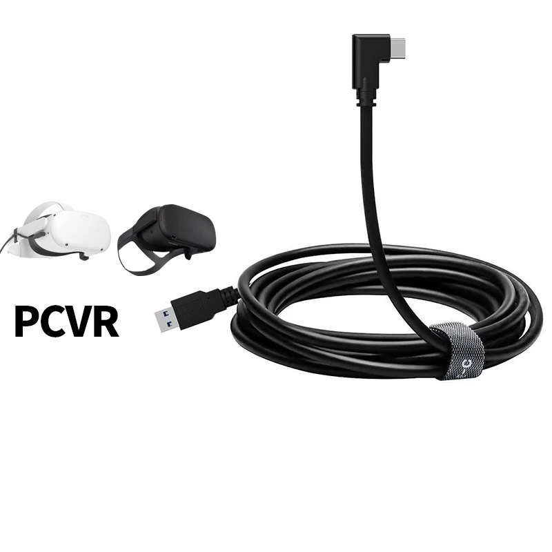 

For Oculus Quest 2 Link Cable USB 3.2 Gen 1 For Oculus Link Cable Type C Data Transfer Quick Charge 3M 5M Steam VR Accessories R