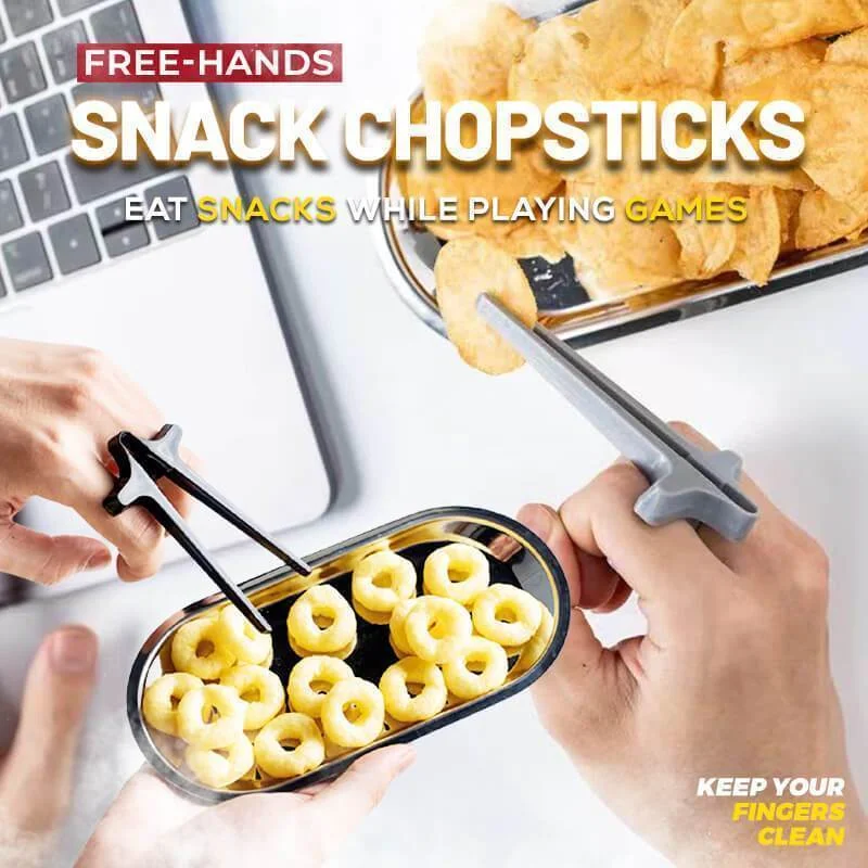 

Wonderlife Play game finger chopsticks lazy assistant chopstick holder snacks not dirty hand chopsticks new product finger ring
