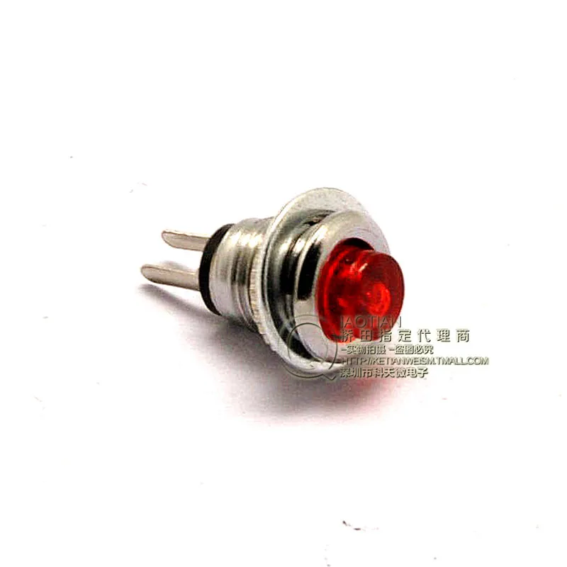 

Миниатюрный микропереключатель кнопка сброса DS-101 8 мм красный беззамочные переключатель (5 шт)