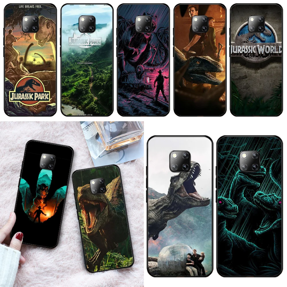 Чехол для телефона из ТПУ с изображением динозавра фильма Юрского периода Huawei Mate