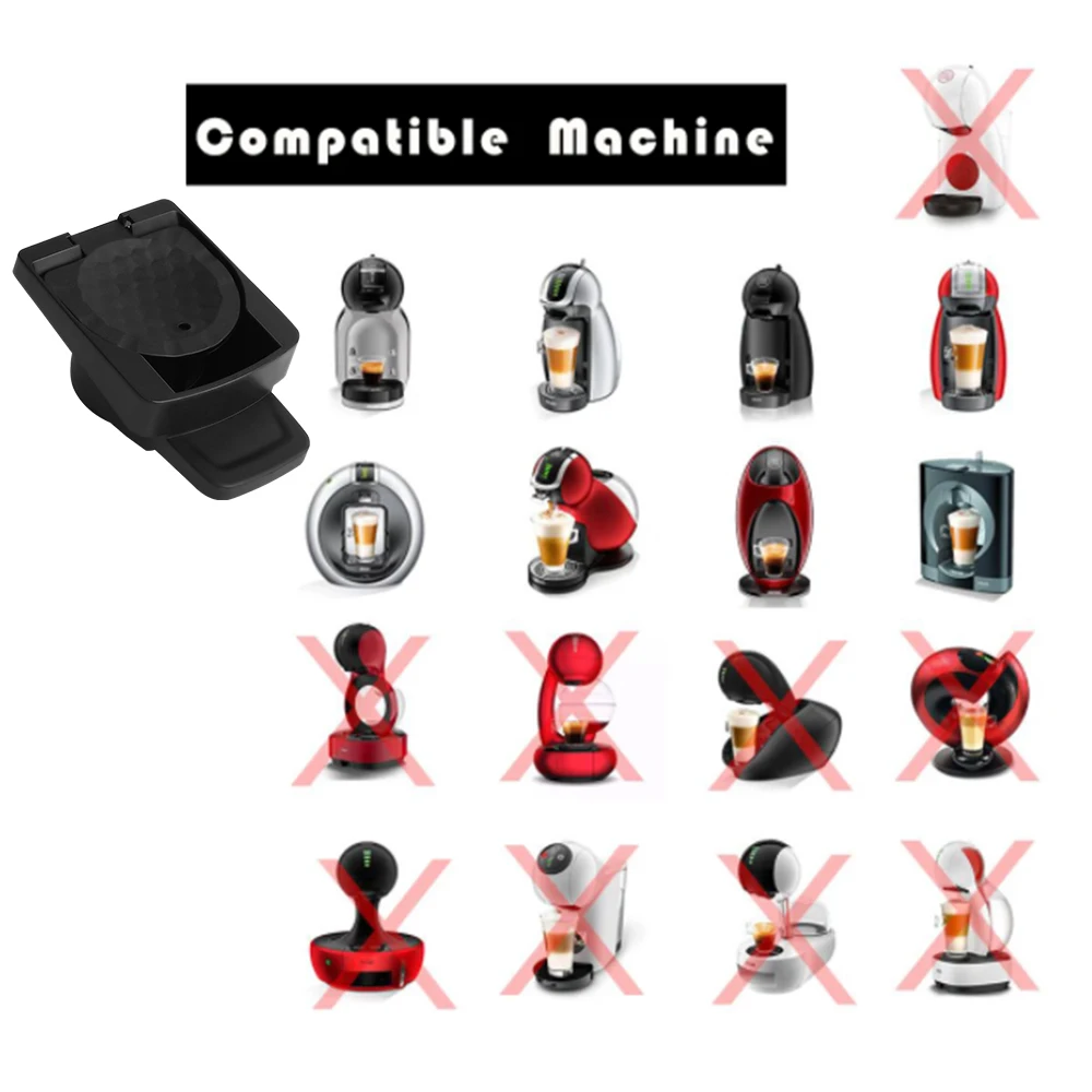 

Upgrade Adapter for Nescafe Dolce Gusto Coffee Maker Original Nespresso Capsule Transform Holder Coffee Capsule
