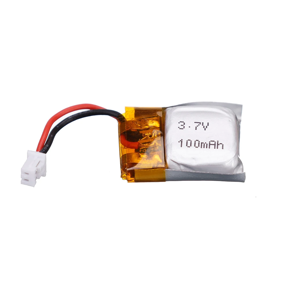 2 шт 3 7 V 100mAh Li po Батарея для CX 10 10A FQ777 124 Hubsan Q4 Wltoys V272 мини Квадрокоптер с