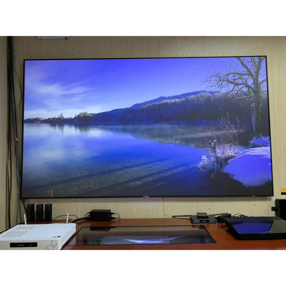 Проектор XY ALR UST экран PET Crystal 100 120 дюйма для проекторов ONE Pro Fengmi 4k Профессиональный