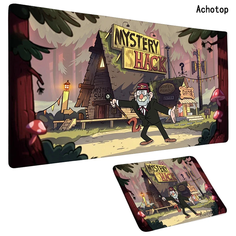 

Gravity fall Large XL Mousepad Anime Gamer Gaming Mouse Pad XXL Computer Accessories Big Keyboard Laptop Padmouse Speed Desk Mat