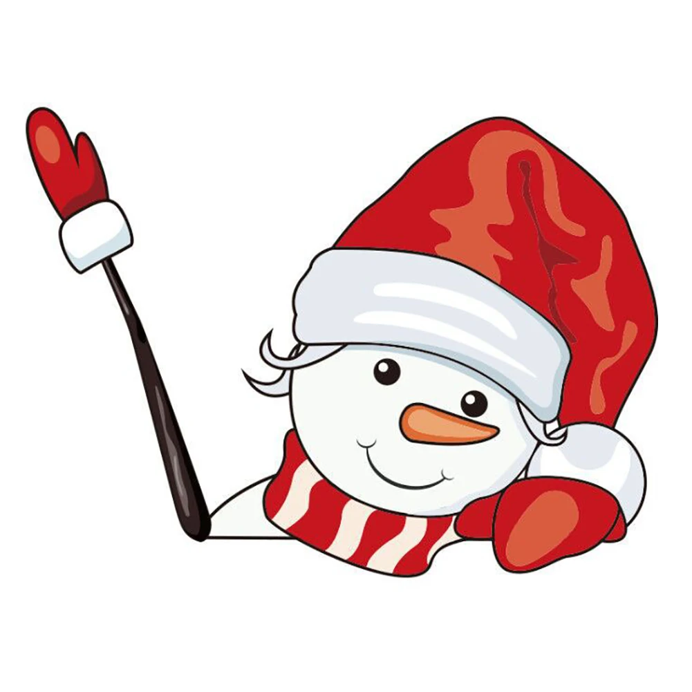 

Рождественский автомобиль наклейка Санта заднего лобовое стекло стикеры автомобильные аксессуары Защита от солнца на заднее стекло и рыча...