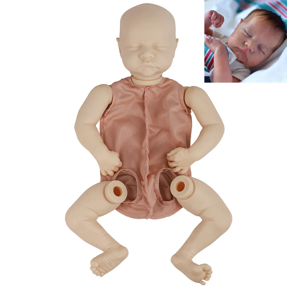 20 дюймов кукла младенец Reborn Lifelike ручной работы новорожденный комплект кукол сон