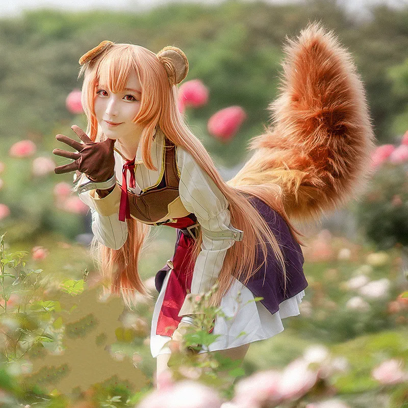 Женский костюм для косплея аниме The Rising of Shield Hero Raphtalia Tate No Yuusha Nariagari полный