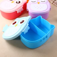 lunch food container supplies portable bento box lunch box for kids lunch box owl shaped lunch container with compartments