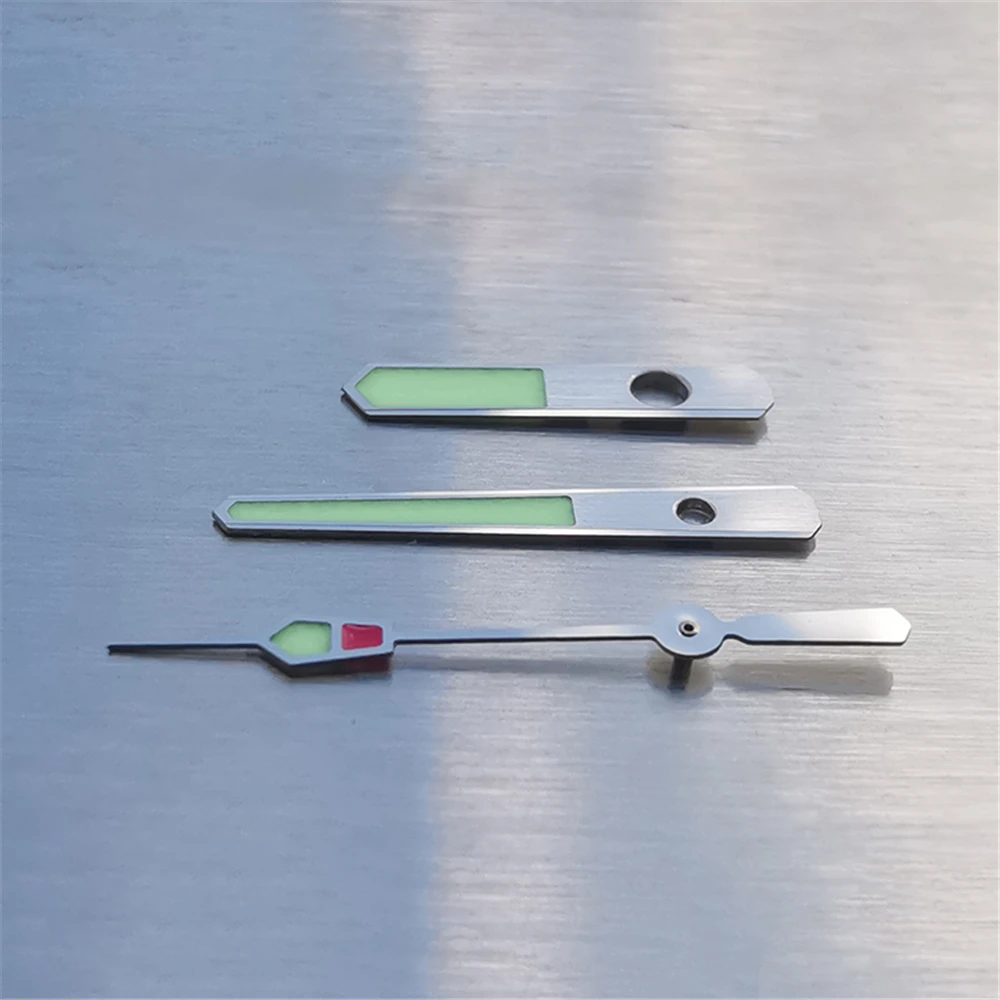 

Watch Hands Kit for NH35A NH36A for SKX SRP MOD 7S26 Movement Repair Parts Green Luminous Watch Hands Pointer Set