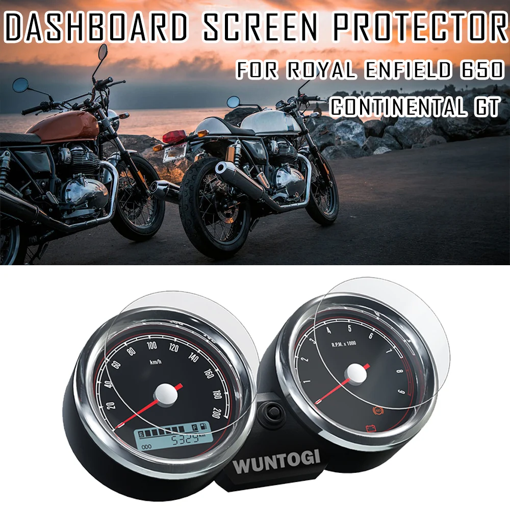 Защита экрана для приборной панели мотоцикла Royal Enfield 650 перехват Continental GT 2018