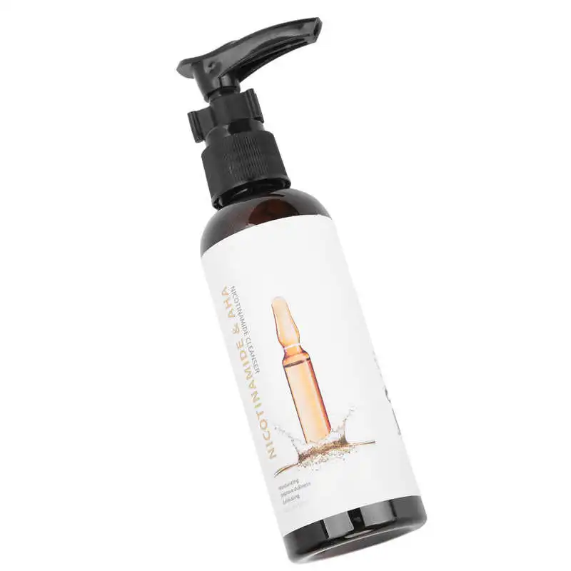 

100ml Nicotinamide Facial Cleanser Deep Cleansing Oil Control Acne Removal Face Wash Skin Care Tool