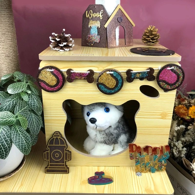 

2022 New Pet Nest Decorations Epoxy Resin Mold Keychain Pendant Ornaments Silicone Mould