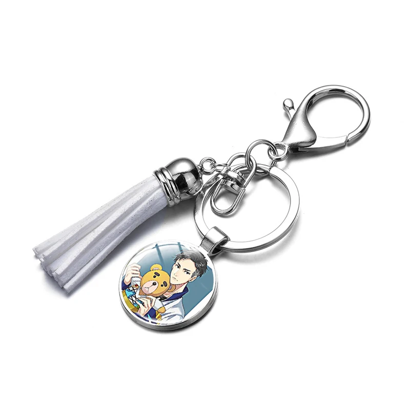 Японский аниме YURI! На льду брелки для ключей мультипликационный персонаж 3D
