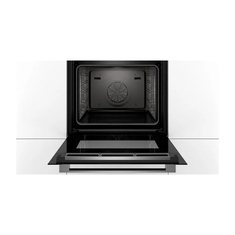Встраиваемый электрический духовой шкаф Bosch Serie 8 HBG655BB1 черный | Бытовая техника