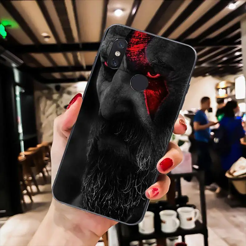 

Spartan God Of War Phone Case For Redmi 9A 8A 7 6 6A Note 9 8 8T Pro Max Redmi 9 K20 K30 Pro Black Silicone Soft TPU Case