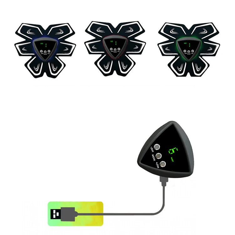 Yafefa умный фитнес тренажер для тренировки брюшной полости электрические Стикеры