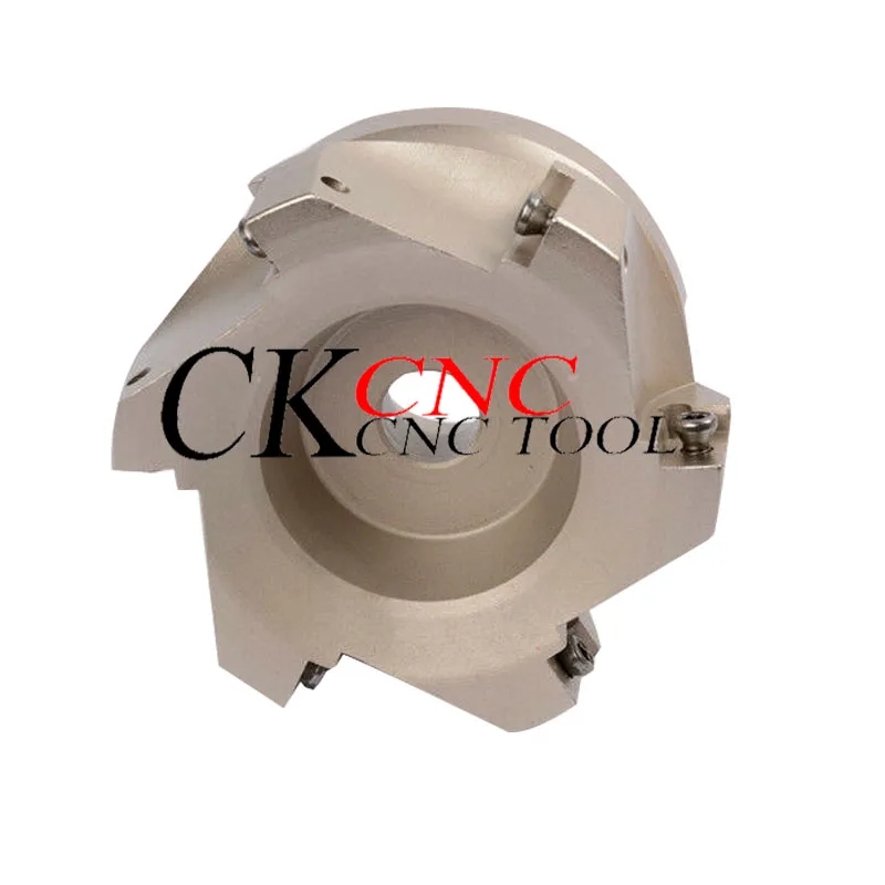 1 шт. BAP400R 80-27-6T+ 1 шт. гаечный ключ+ 6 шт. винт 6 флейта индексируемый 90 Угол прямоугольный фреза для APMT1604 карбидная вставка