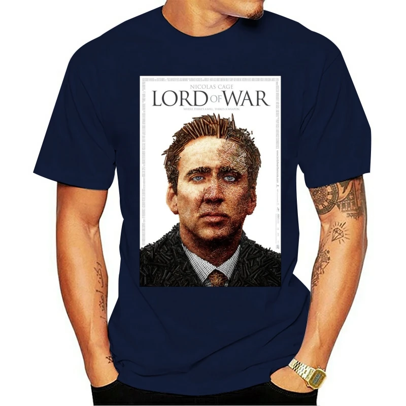 2021 Бог войны Кейдж футболка светильник футболка|Мужские футболки| |