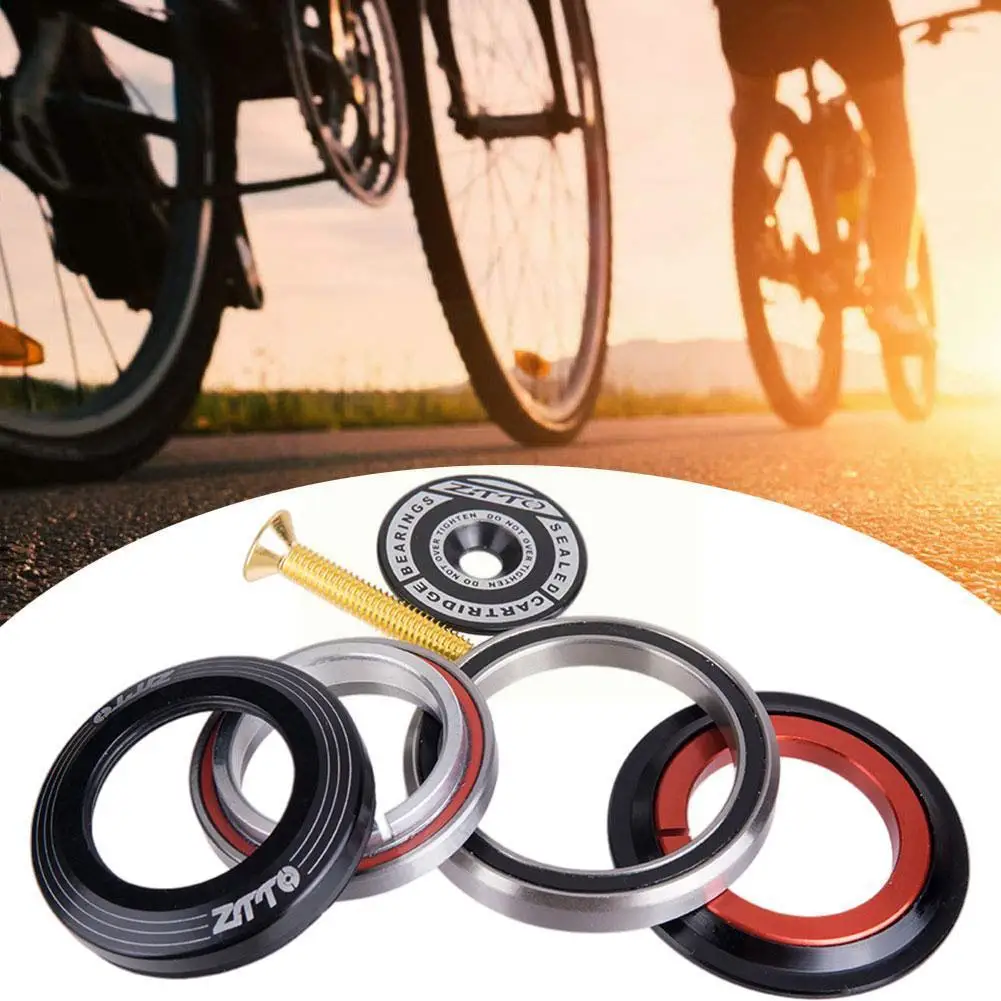 

ZTTO 42 52mm MTB Bicycle Front Fork Tapered Tube Fork Bicycle Head Set Accessories Bearings H0M3