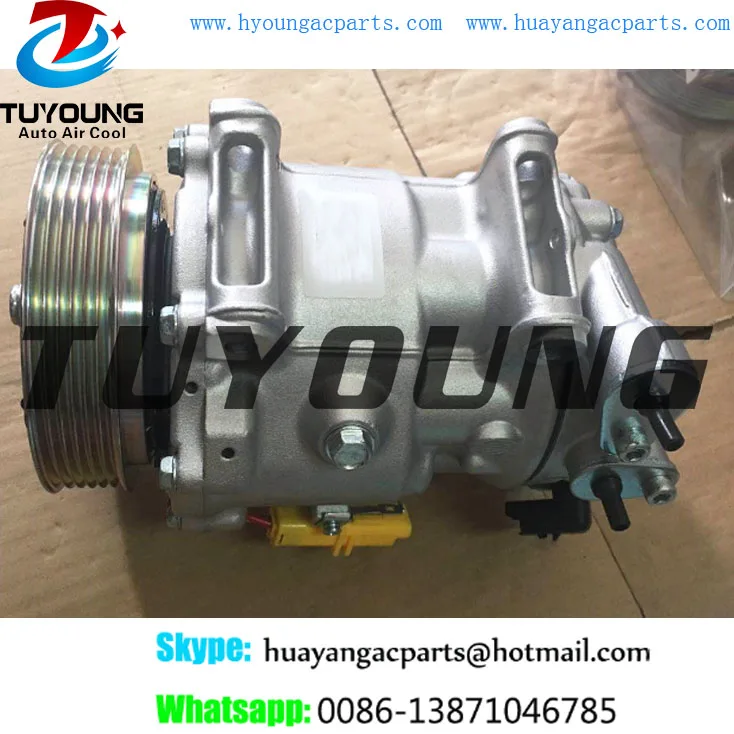 Автоматический компрессор переменного тока sd7C16 1300 для Citroen C5 Peugeot 607 407 6453PM 6453PN