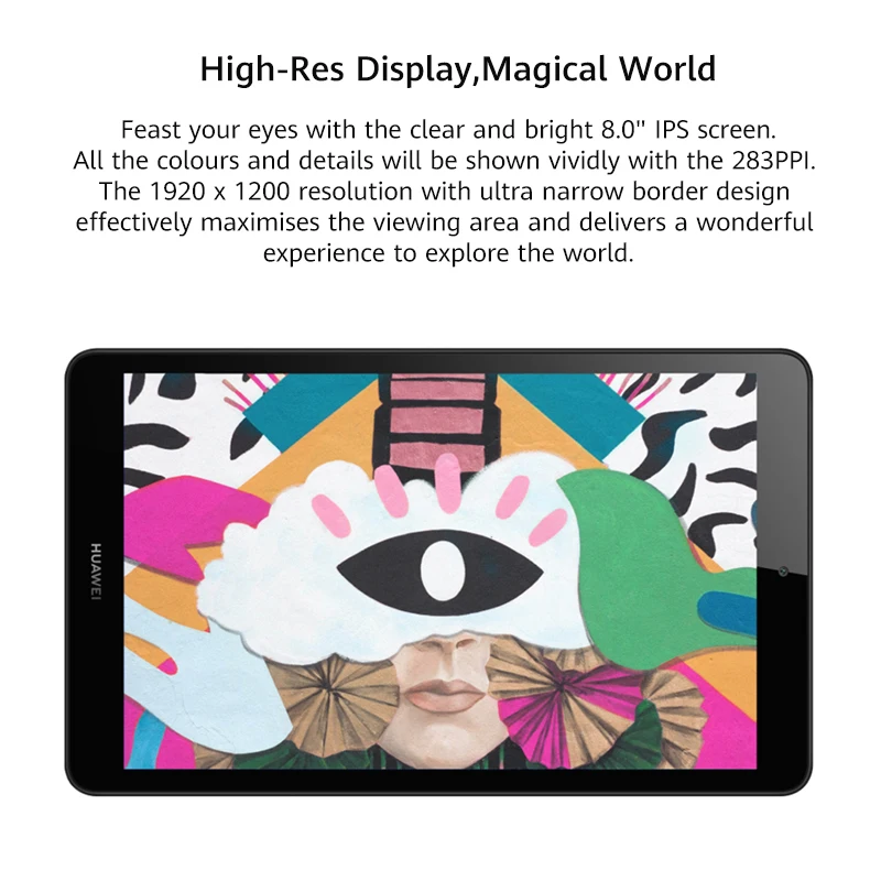 Глобальная версия HUAWEI MediaPad M5 lite планшетный ПК 8 0 '&#x271920x1200 дисплей 3 ГБ 32 Kirin 710 5100