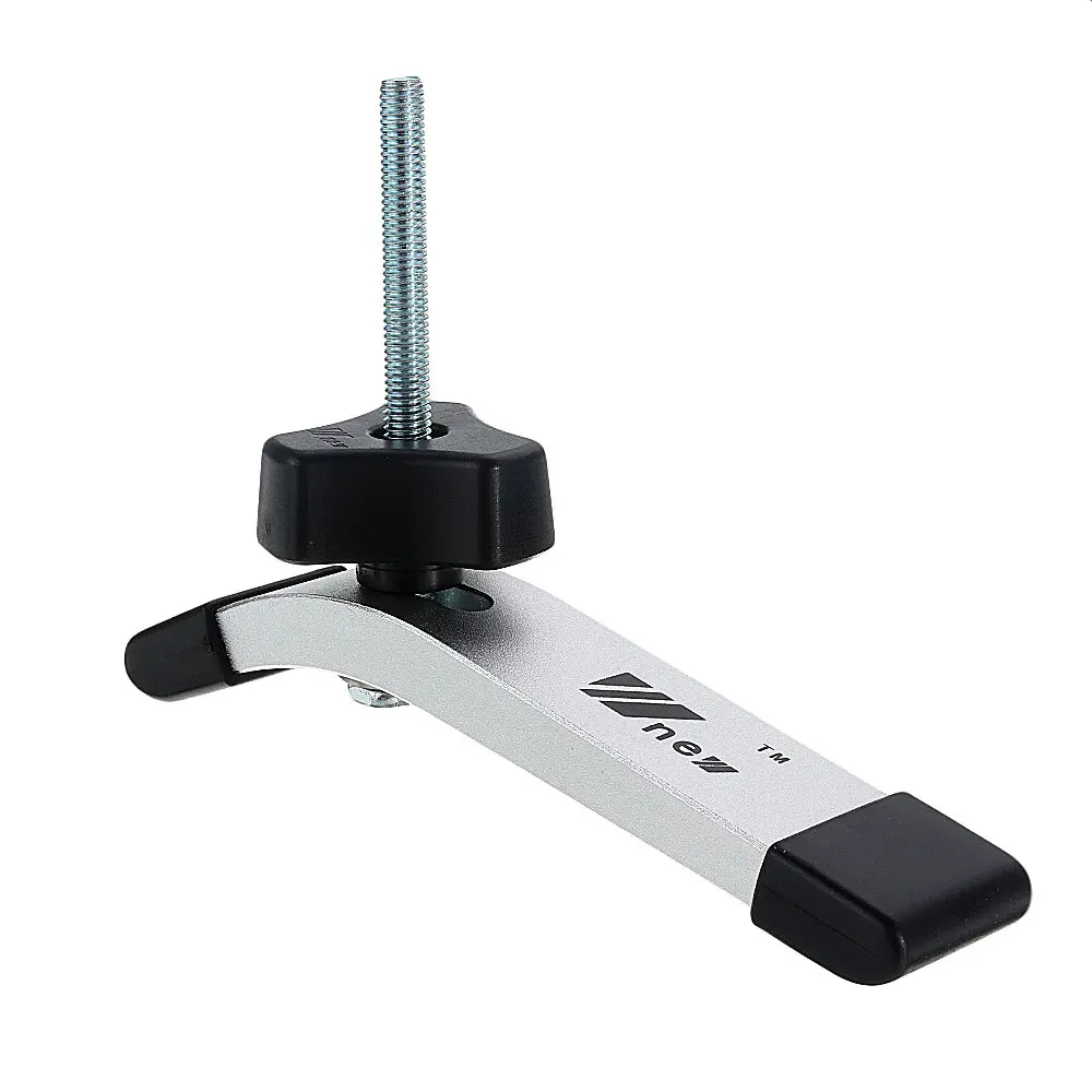 

2 Pcs Aluminum Alloy Quick Acting Hold Down Clamp for Type 19 T-Slot T-Track Clamp Set T Nut Screw Type Woodworking Tool