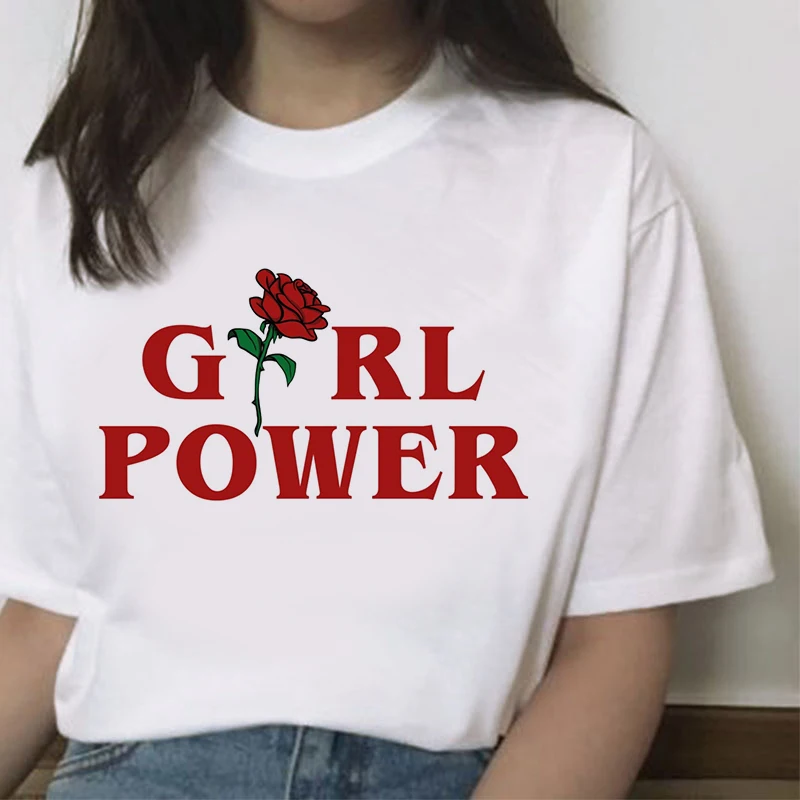 

Summer Fashion Women Tshirt Vintage Nail Polish Print T Shirt Women 90s Aesthetic Clothes Graphic Tshirt Harajuku Tee