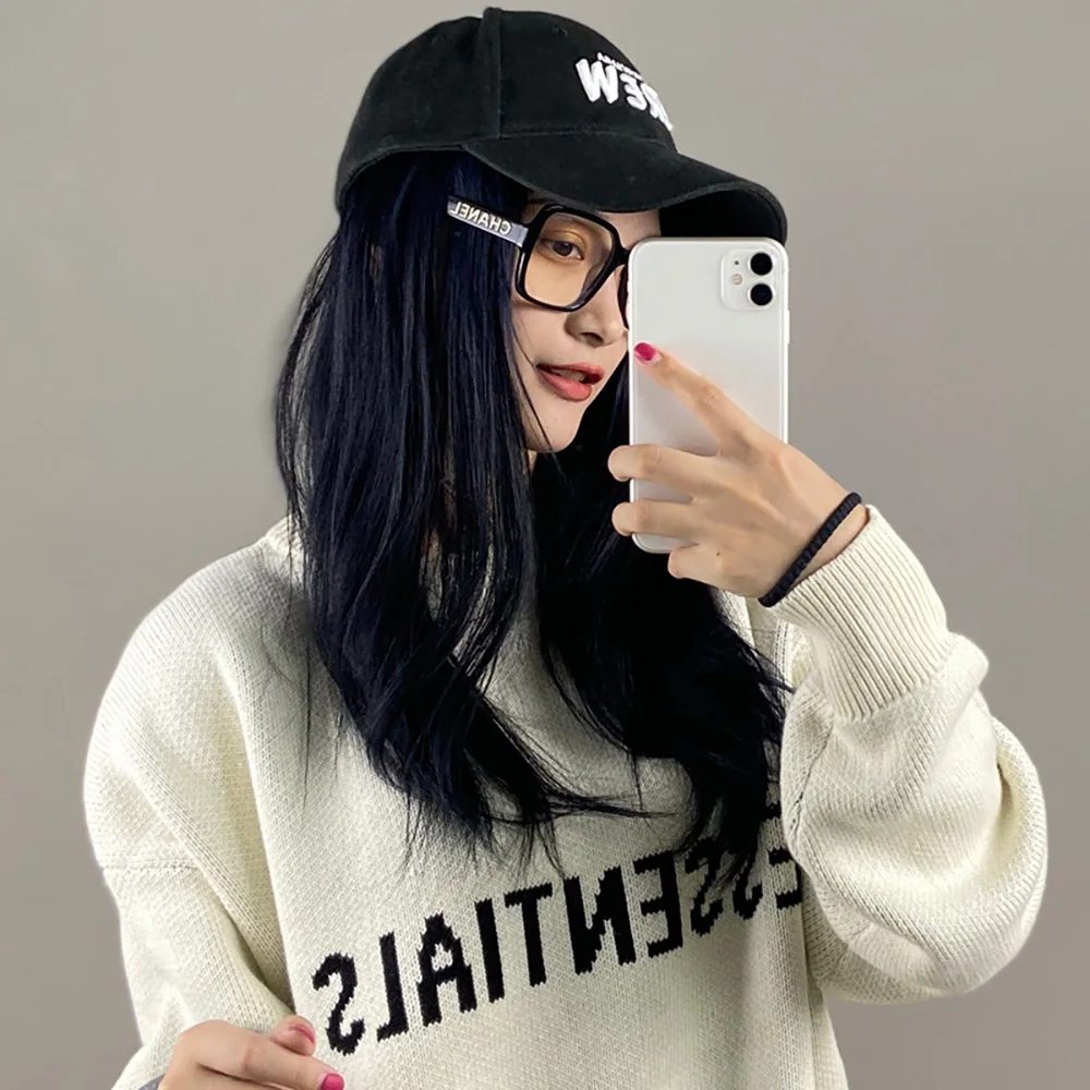

2021SS CARL new sweater knit logo men's and women's sweatshirt loose hip-hop cotton sweater bottoming shirt