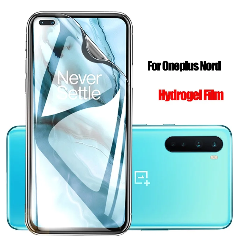 Гидрогелевая пленка для Oneplus Nord Защита экрана 8 Pro полная защитная не закаленное