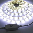 USB DC 5V SMD 2835 мягкий светодиодный полосы зеркало с подсветкой LED лампа кабинет для спальни шкаф Рабочий стол швейной машины ноутбук загрузки заполнить светильник