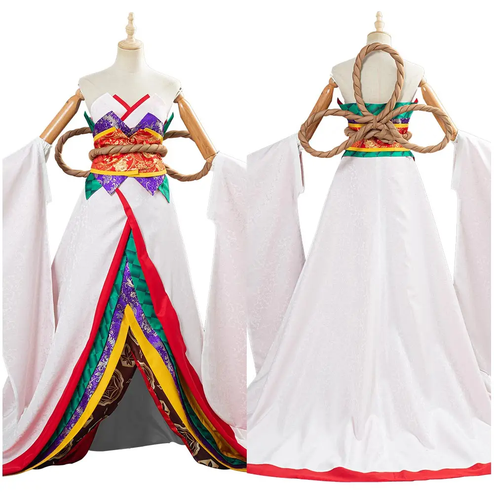 

FGO Fate Grand Order Cosplay Kijyo Koyo Kimono Cosplay Costume Women Kimono Dress Suit Halloween Christmas Outfits