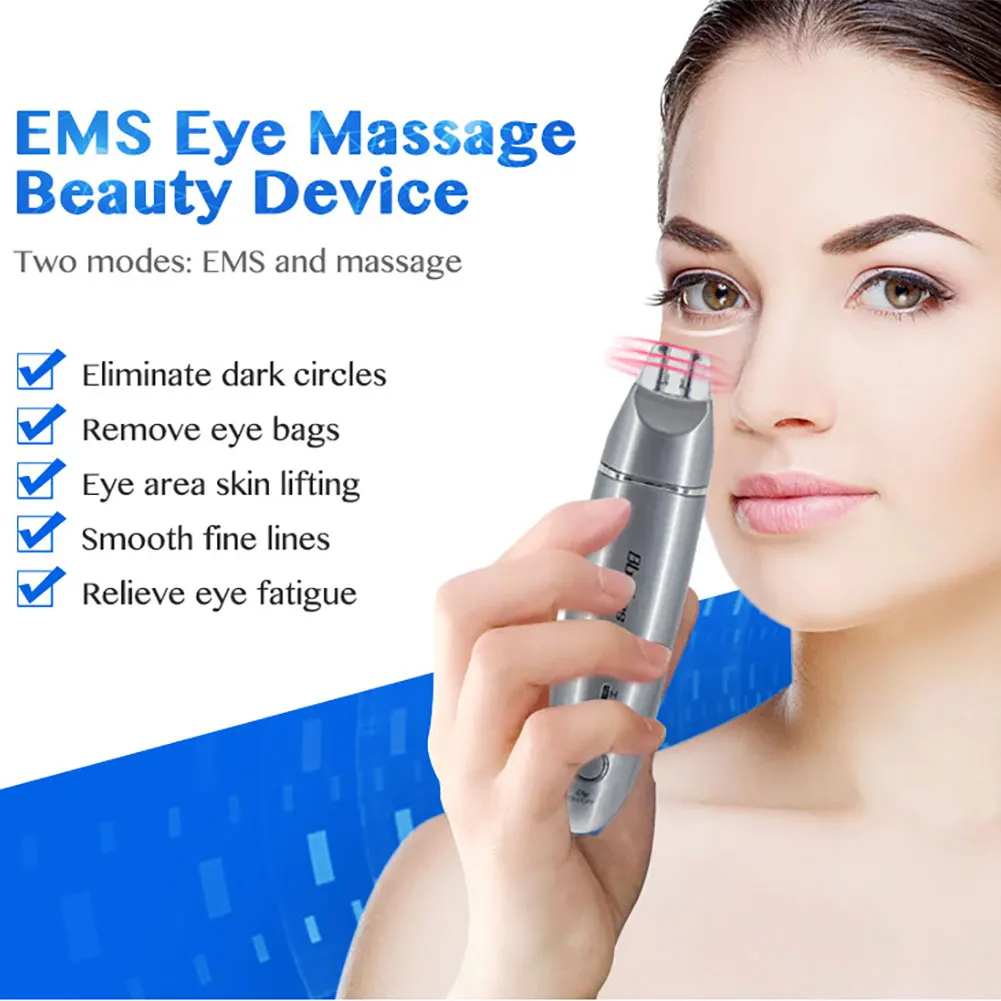 

Mini Hifu Beauty Machine BB Eyes Face Lifting Device Remove Wrinkles Dark Circles Puffiness Relaxation EMS Eye Massager