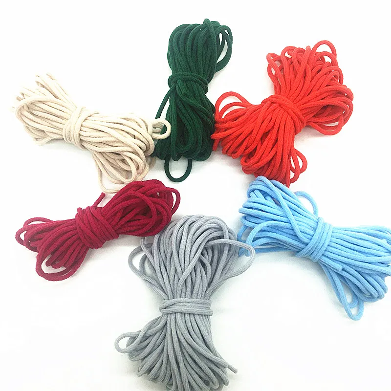 10 ярдов 3 мм маска для рта эластичная лента s телефона шнур ушей аксессуары одежды