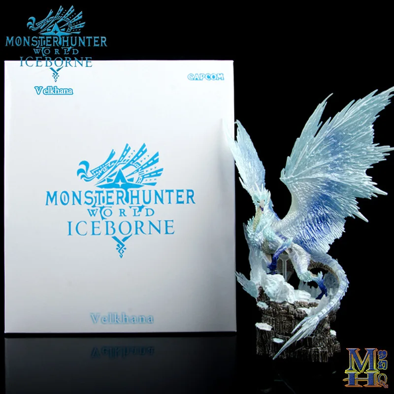

Monster Hunter World Icefield Collector's Edition Game Peripheral Ice Cursed Dragon Boxed Figure Collection Decoration Kids Gift
