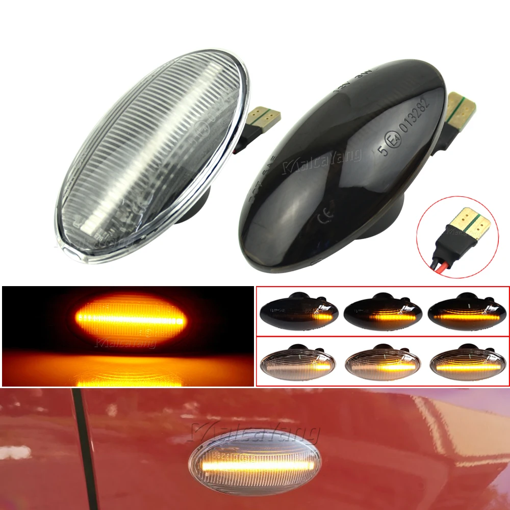 

Dynamic LED Side Marker Light For Suzuki Swift Jimmy Vitara SX4 Splash XL7 Grand Vitara Alto For Fiat Sedici Opel Vauxhall