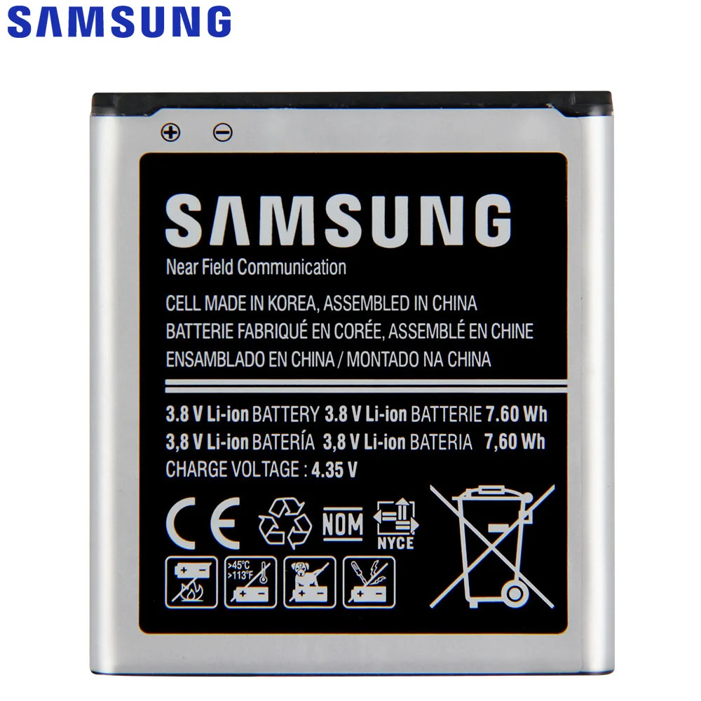 SAMSUNG оригинальный аккумулятор EB-BG355BBE EB-BG355BBC для Samsung GALAXY Core 2 G355H SM-G3556D G355 G3559 G3558 G3556D
