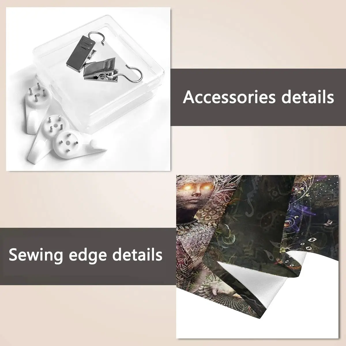 

Sacrament For The Sacred Dreamers Tapestry Wall Hanging Table Cloth 3D Art Wall Cloth Polyester Picnic Blanket Gift Idea